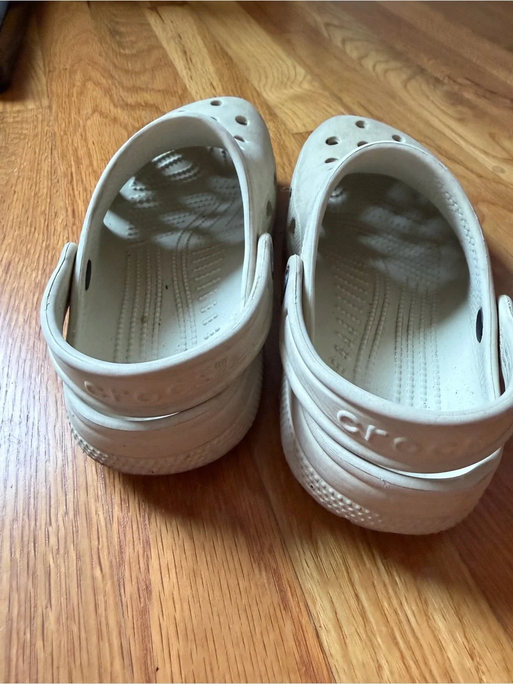 CROCS Kids Classic Clogs in Cream